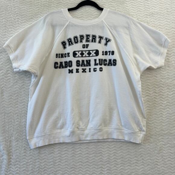 Grail Property of Cabo Sweatshirt Shirt Adult Extra Large Short Sleeve Crewneck - Picture 1 of 7